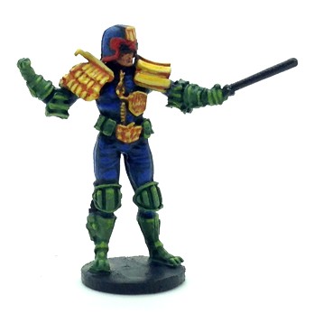 DreadBall Judge Dredd Referee by burbidge