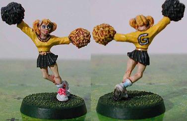 BloodBowl Cheerleader by stratos