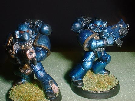 Angels Azuli Tactical Marines by spaceelvesrock