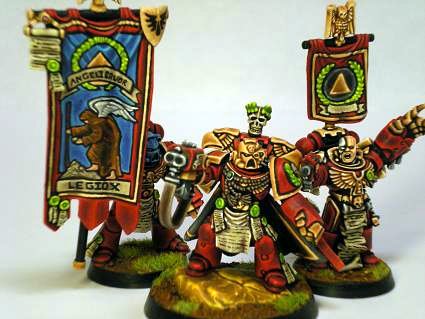 Blood Angels Command by Monkeysplitters