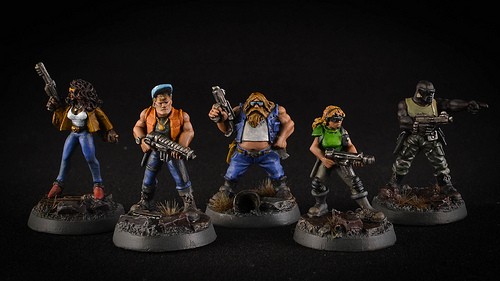 EM4 Miniatures Street Gang by Sheps