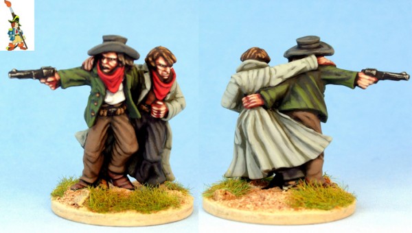 Artizan Wild West Bank Robbers by Bugsda