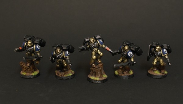 2000 point Space Marine Army by Stiff Neck Studio