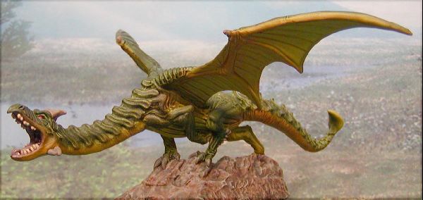 2524 Dragon of the Month- Series II -Guardian Dragon by jahecker