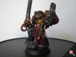 Black Templar Assault Marine by Fellend