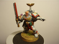 Black Rock Sarge painted as White Scar by Sarge 100% Algodon