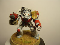 Black Rock Terminator painted as White Scar by Sarge 100% Algodon