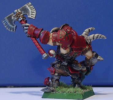 Champion of Khorne by muckelzwerg