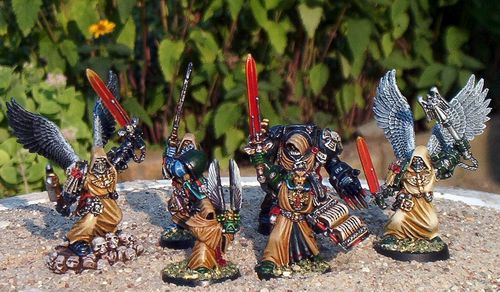 Dark Angels characters by Mahon