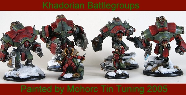 Khador Battlegroup by Mohorc