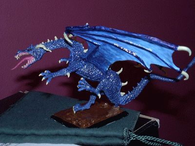 Blue dragon by Lowrianne