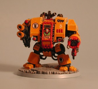 Imperial Fists Dreadnought by Andes