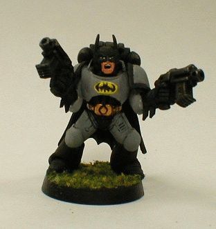 Batman Space Marine by moonwhim