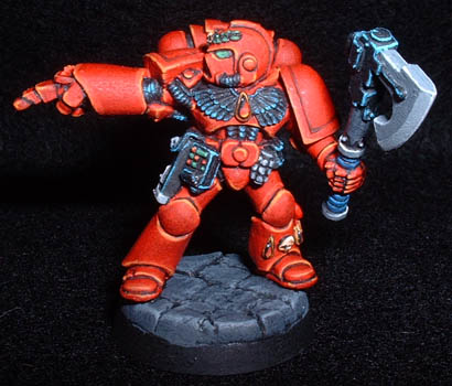 Blood Angels Sergeant by The Artisan