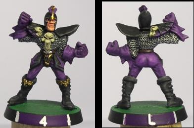 Dark elf lineman number 4 for bloodbowl by Malagen