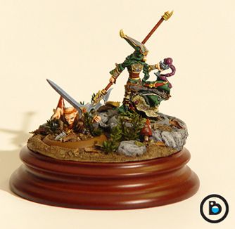 Barde Diorama by ashgan