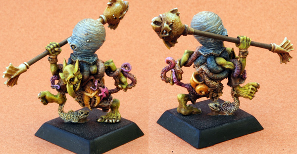 Goblin pirat with octopus by PenOfChaos