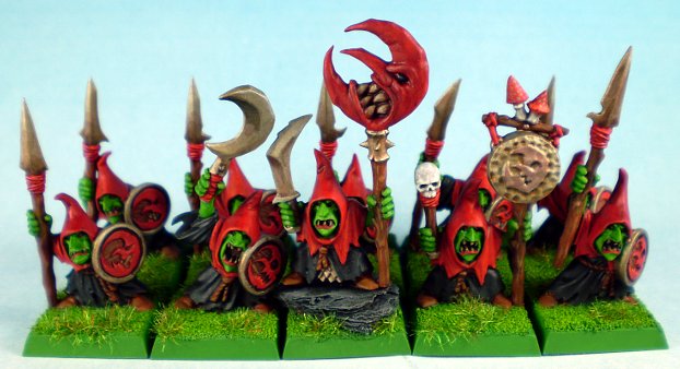 Night Goblin Spearmen Unit by Turelio