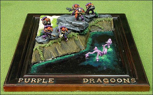 Purple Dragoons Space Marine Chapter by NORVANDELL