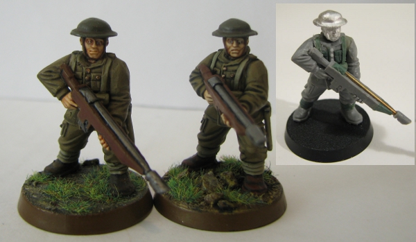 WW1-Style 'Britanican' Infantry by Tyra Nid