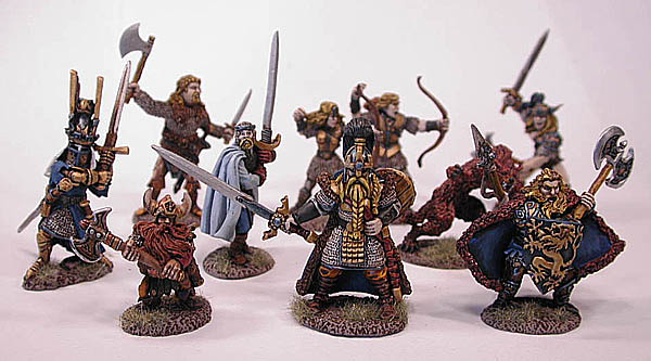 Part of our Viking Warband by nvstudios