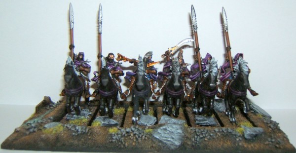 Dark Elf Dark Riders by mysticsage