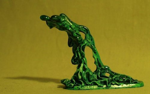 Green Slime (Ral Partha) by Craftergoddess