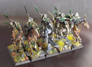 Wood Elf Cavalry by pippin