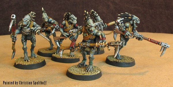 Kroot Carnivore Squad by Kernspalt