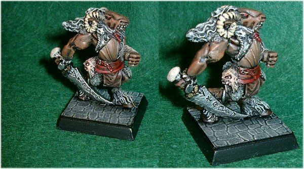 Beastman from the Mordheim posessed warband #3/3 by armrek