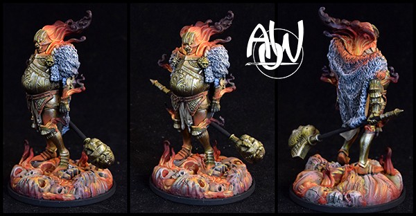 Kingdom Death Gold Smoke Knight by TheDoctor