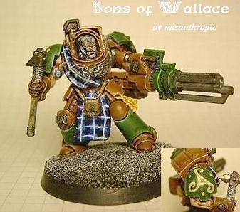 scottish/celtic terminator by Paintbrush Warfare