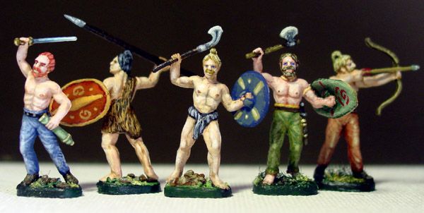 Italeri 1/72 scale Barbarians by xredmenacex