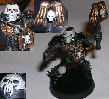 Scratch built chaplain (WIP) by Justicar Billybob