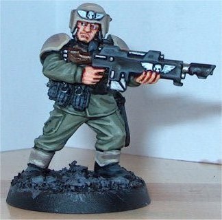 Imperial Guard Voloch Rifles Guardsman by Gorbat!